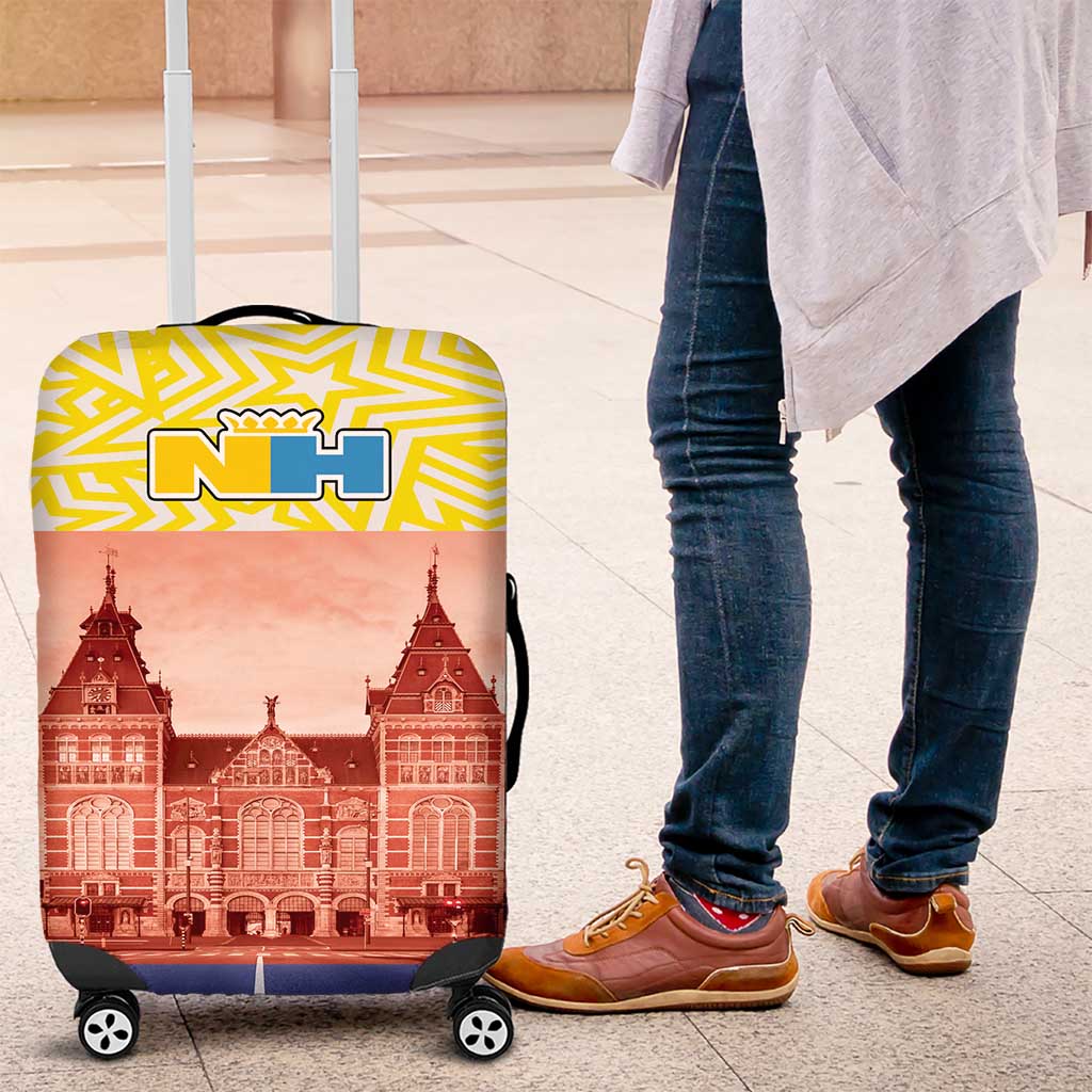 Netherlands North Holland Province Luggage Cover Flag Style