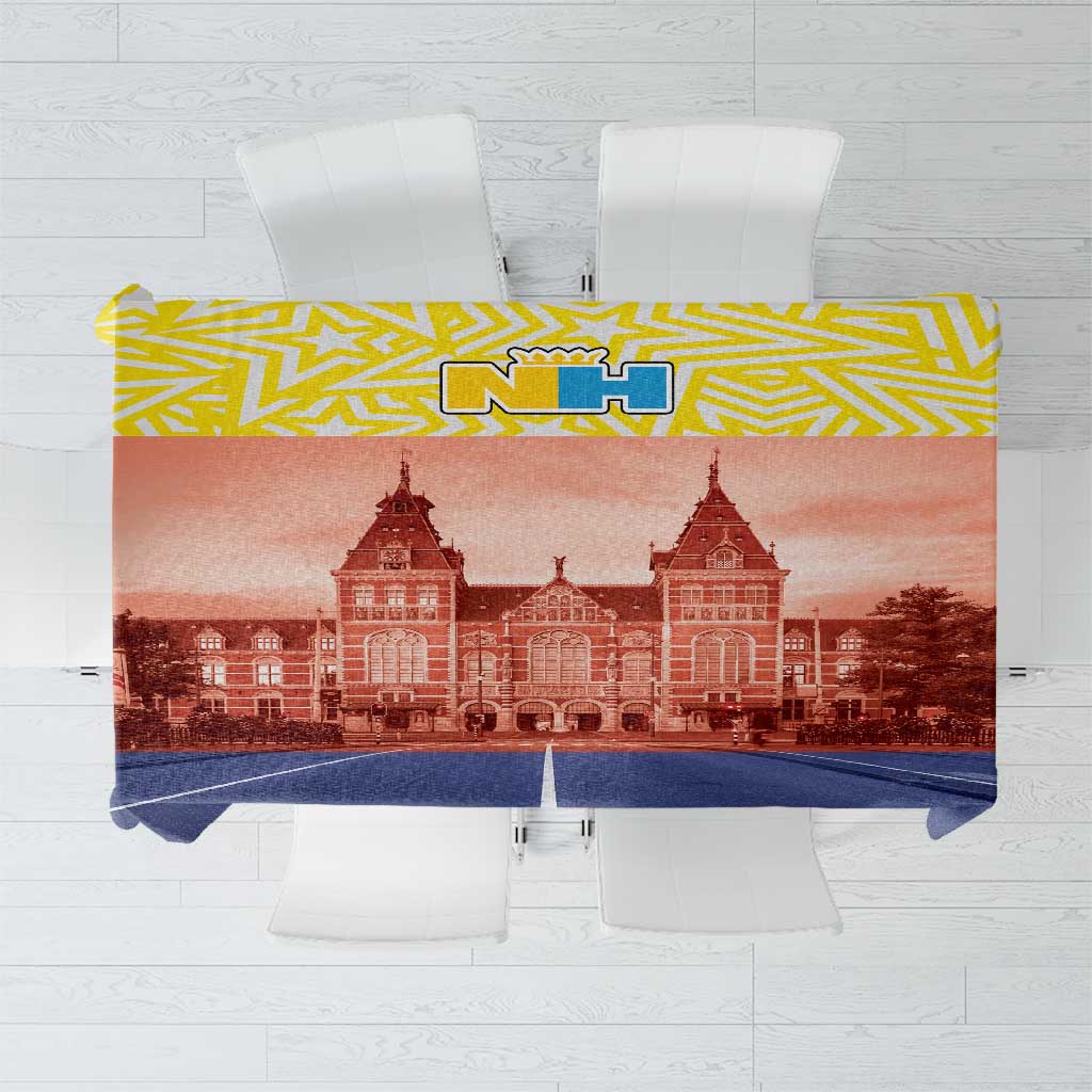Netherlands North Holland Province Tablecloth Flag Style