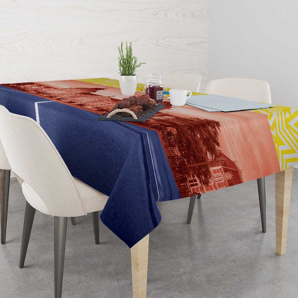 Netherlands North Holland Province Tablecloth Flag Style