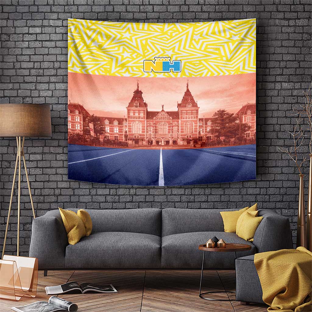 Netherlands North Holland Province Tapestry Flag Style