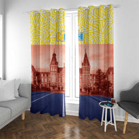 Netherlands North Holland Province Window Curtain Flag Style