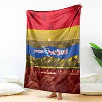 Netherlands Overijssel Province Blanket Flag Style