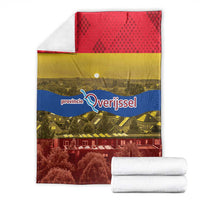 Netherlands Overijssel Province Blanket Flag Style