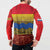 Netherlands Overijssel Province Button Sweatshirt Flag Style