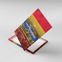 Netherlands Overijssel Province Canvas Wall Art Flag Style