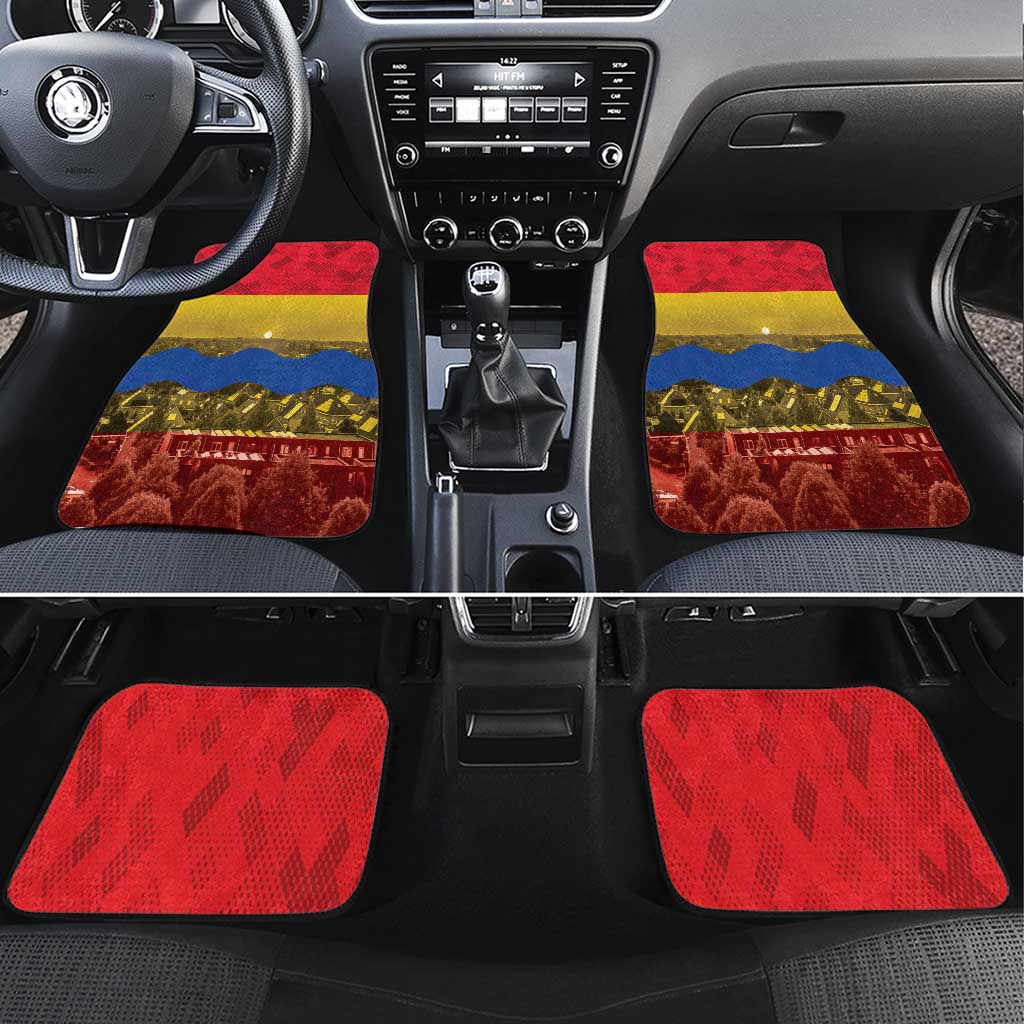 Netherlands Overijssel Province Car Mats Flag Style