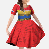 Netherlands Overijssel Province Family Matching Off The Shoulder Long Sleeve Dress and Hawaiian Shirt Flag Style