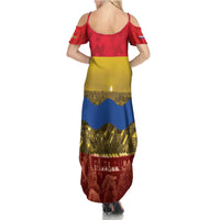 Netherlands Overijssel Province Family Matching Summer Maxi Dress and Hawaiian Shirt Flag Style