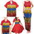 Netherlands Overijssel Province Family Matching Tank Maxi Dress and Hawaiian Shirt Flag Style