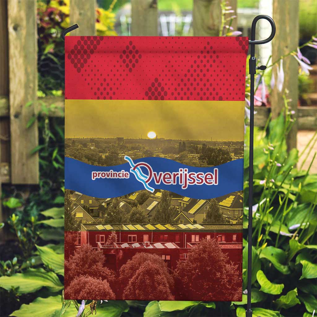 Netherlands Overijssel Province Garden Flag Flag Style