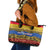 Netherlands Overijssel Province Leather Tote Bag Flag Style