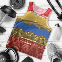 Netherlands Overijssel Province Men Tank Top Flag Style