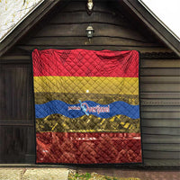 Netherlands Overijssel Province Quilt Flag Style