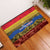 Netherlands Overijssel Province Rubber Doormat Flag Style