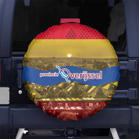 Netherlands Overijssel Province Spare Tire Cover Flag Style