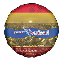 Netherlands Overijssel Province Spare Tire Cover Flag Style