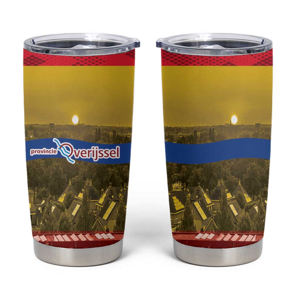 Netherlands Overijssel Province Tumbler Cup Flag Style