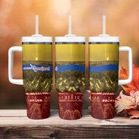 Netherlands Overijssel Province Tumbler With Handle Flag Style