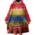 Netherlands Overijssel Province Wearable Blanket Hoodie Flag Style