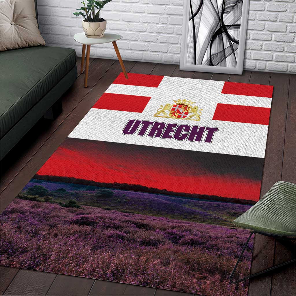 Netherlands Utrecht Province Area Rug Flag Style