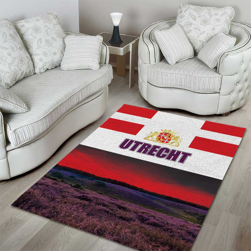 Netherlands Utrecht Province Area Rug Flag Style