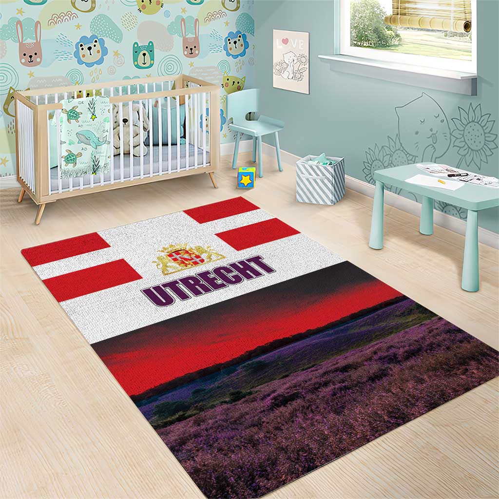 Netherlands Utrecht Province Area Rug Flag Style