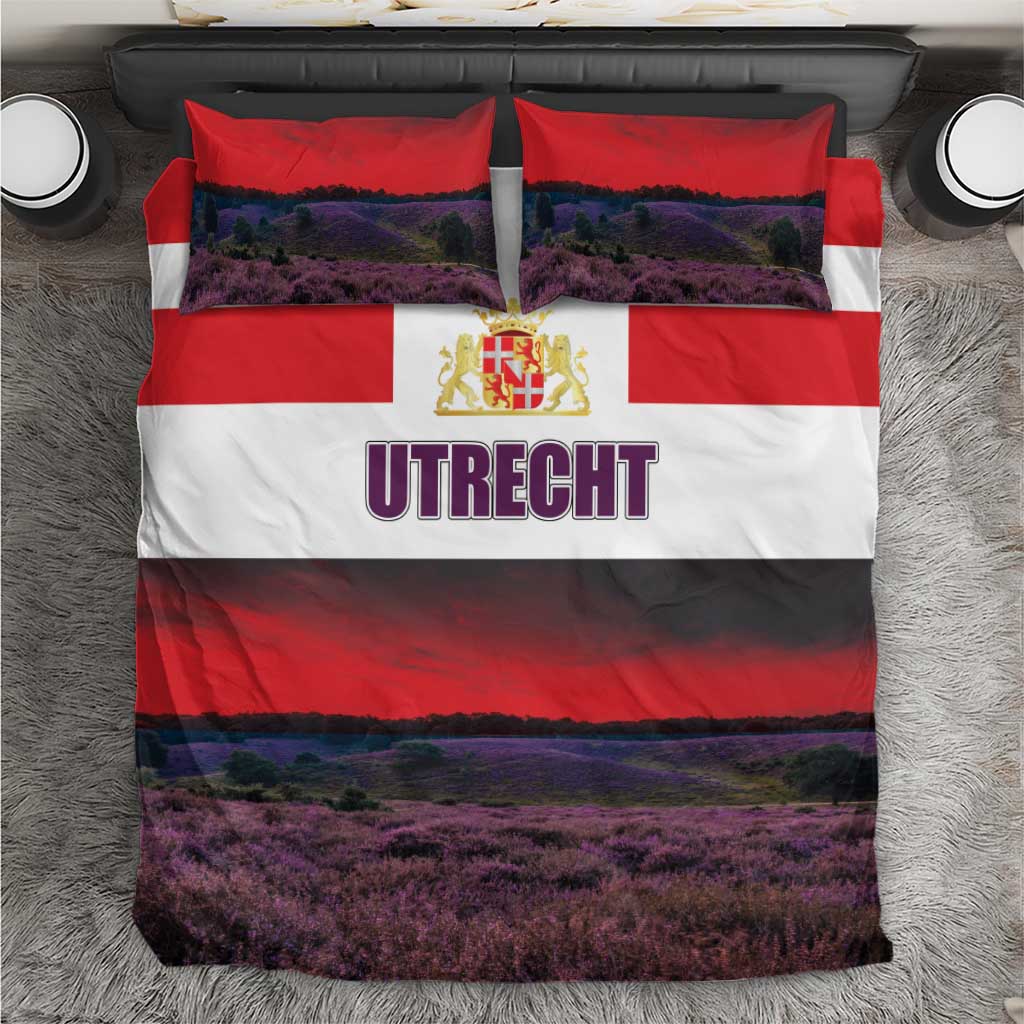 Netherlands Utrecht Province Bedding Set Flag Style