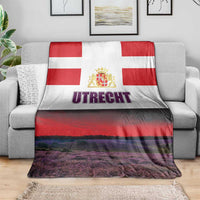 Netherlands Utrecht Province Blanket Flag Style
