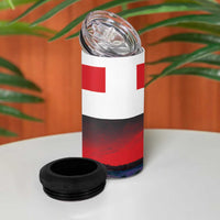 Netherlands Utrecht Province 4 in 1 Can Cooler Tumbler Flag Style