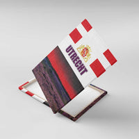 Netherlands Utrecht Province Canvas Wall Art Flag Style