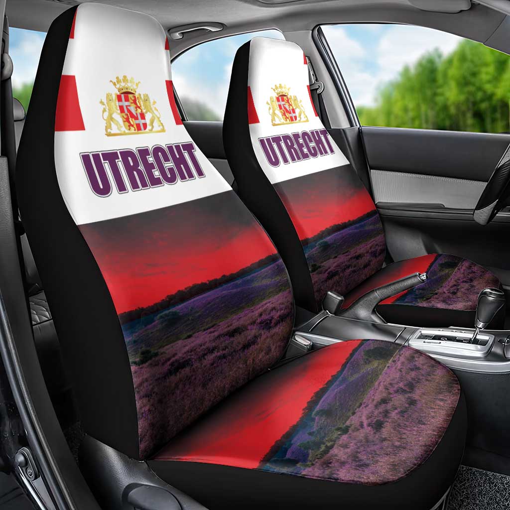 Netherlands Utrecht Province Car Seat Cover Flag Style