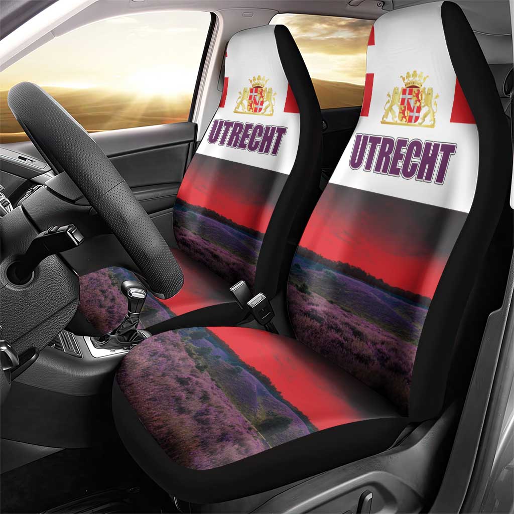 Netherlands Utrecht Province Car Seat Cover Flag Style