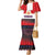 Netherlands Utrecht Province Family Matching Mermaid Dress and Hawaiian Shirt Flag Style