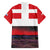 Netherlands Utrecht Province Family Matching Off The Shoulder Long Sleeve Dress and Hawaiian Shirt Flag Style