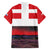 Netherlands Utrecht Province Family Matching Off Shoulder Short Dress and Hawaiian Shirt Flag Style