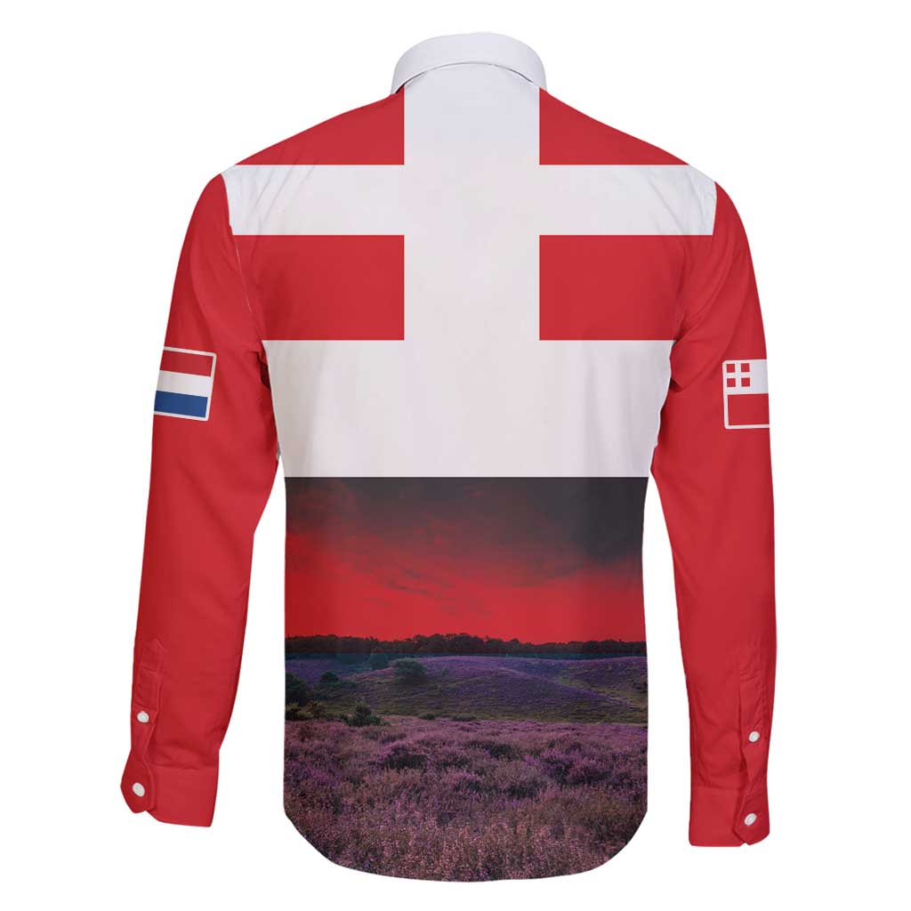 Netherlands Utrecht Province Family Matching Puletasi and Hawaiian Shirt Flag Style