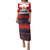 Netherlands Utrecht Province Family Matching Puletasi and Hawaiian Shirt Flag Style