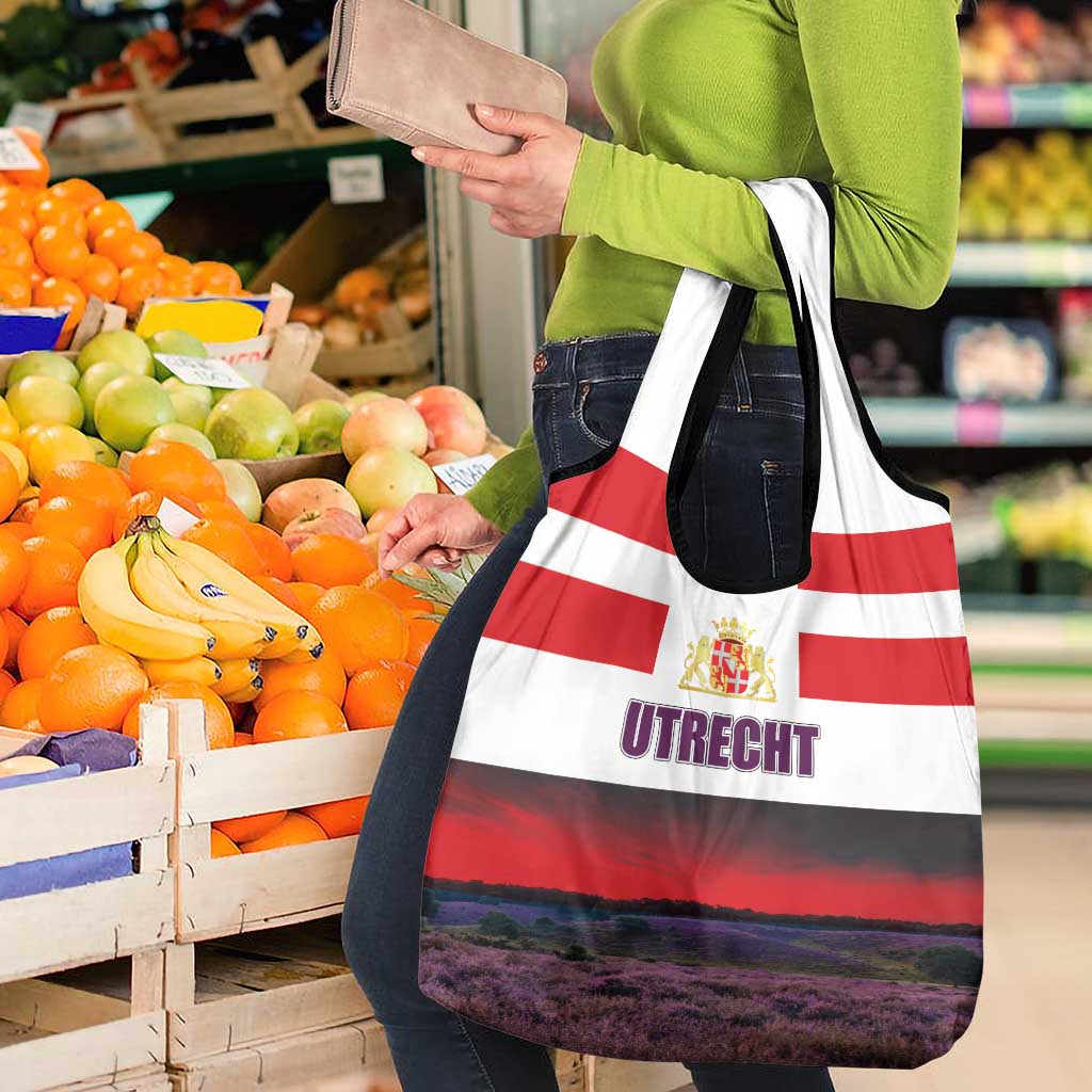 Netherlands Utrecht Province Grocery Bag Flag Style