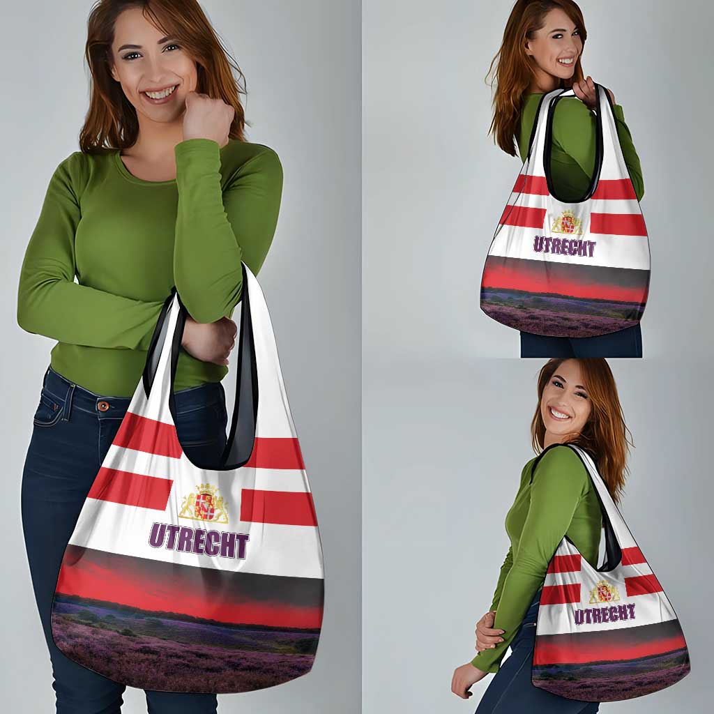 Netherlands Utrecht Province Grocery Bag Flag Style