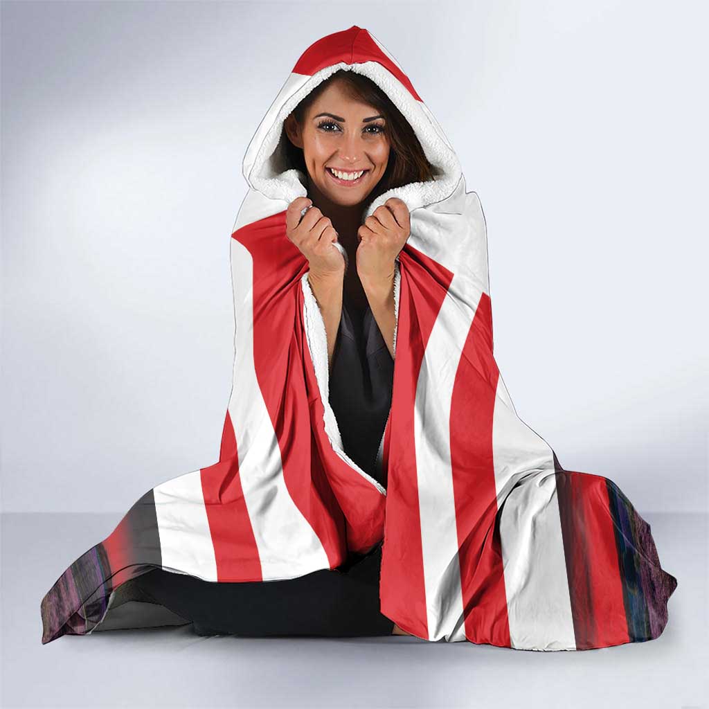 Netherlands Utrecht Province Hooded Blanket Flag Style