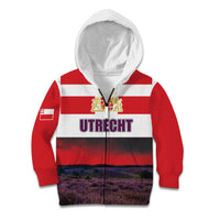 Netherlands Utrecht Province Kid Hoodie Flag Style