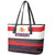 Netherlands Utrecht Province Leather Tote Bag Flag Style
