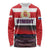 Netherlands Utrecht Province Long Sleeve Shirt Flag Style