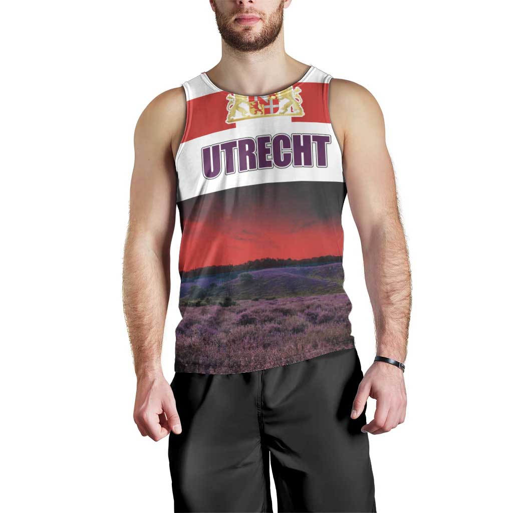 Netherlands Utrecht Province Men Tank Top Flag Style