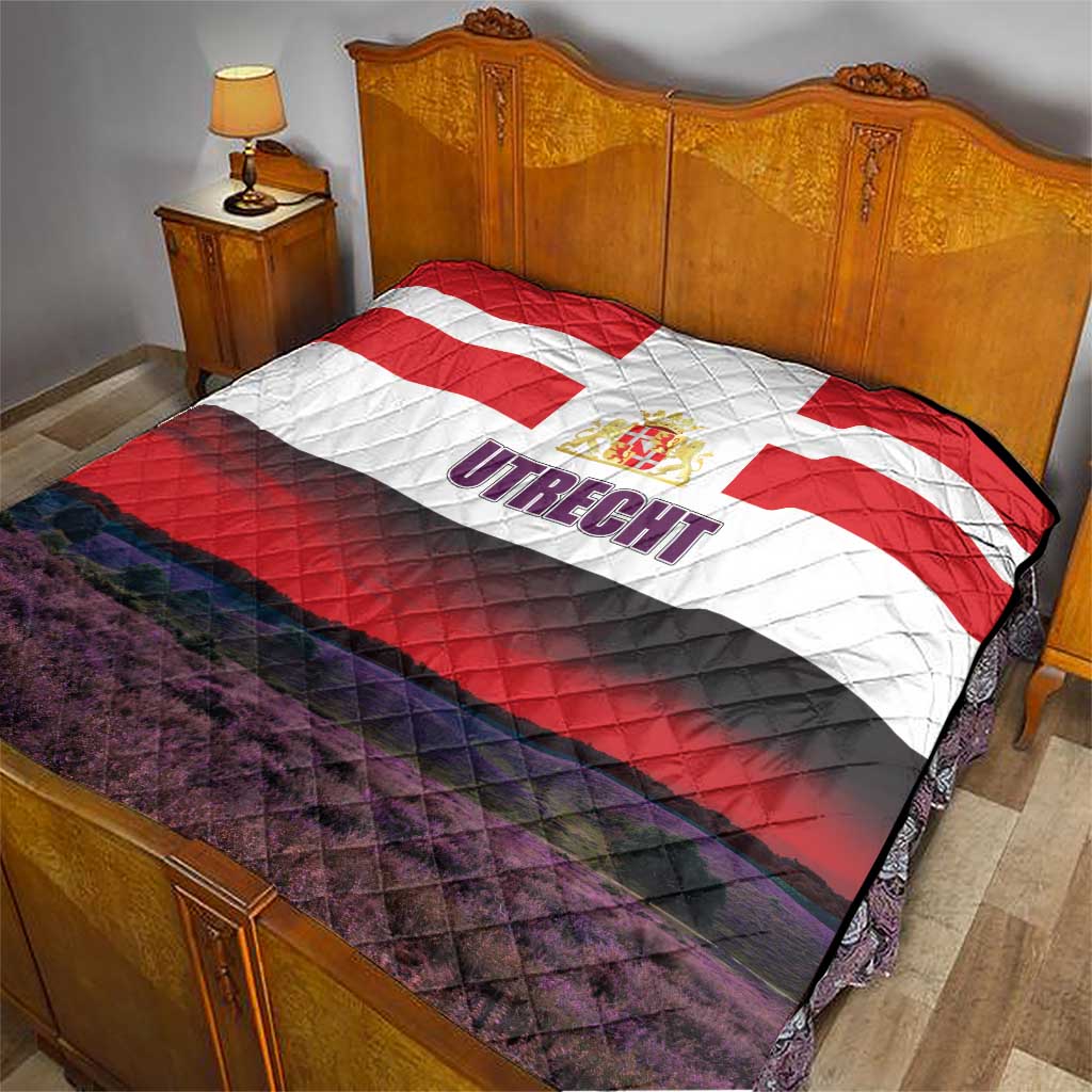 Netherlands Utrecht Province Quilt Flag Style