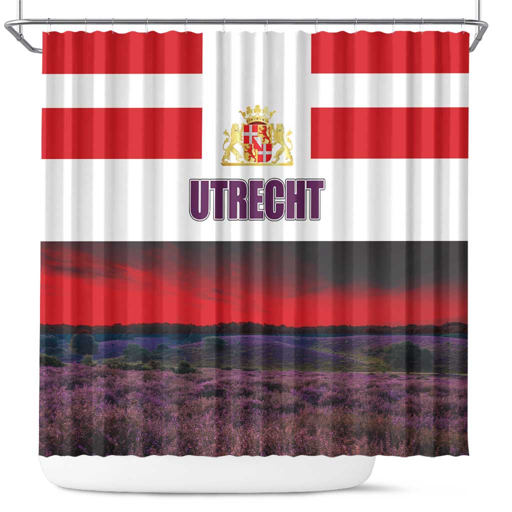 Netherlands Utrecht Province Shower Curtain Flag Style