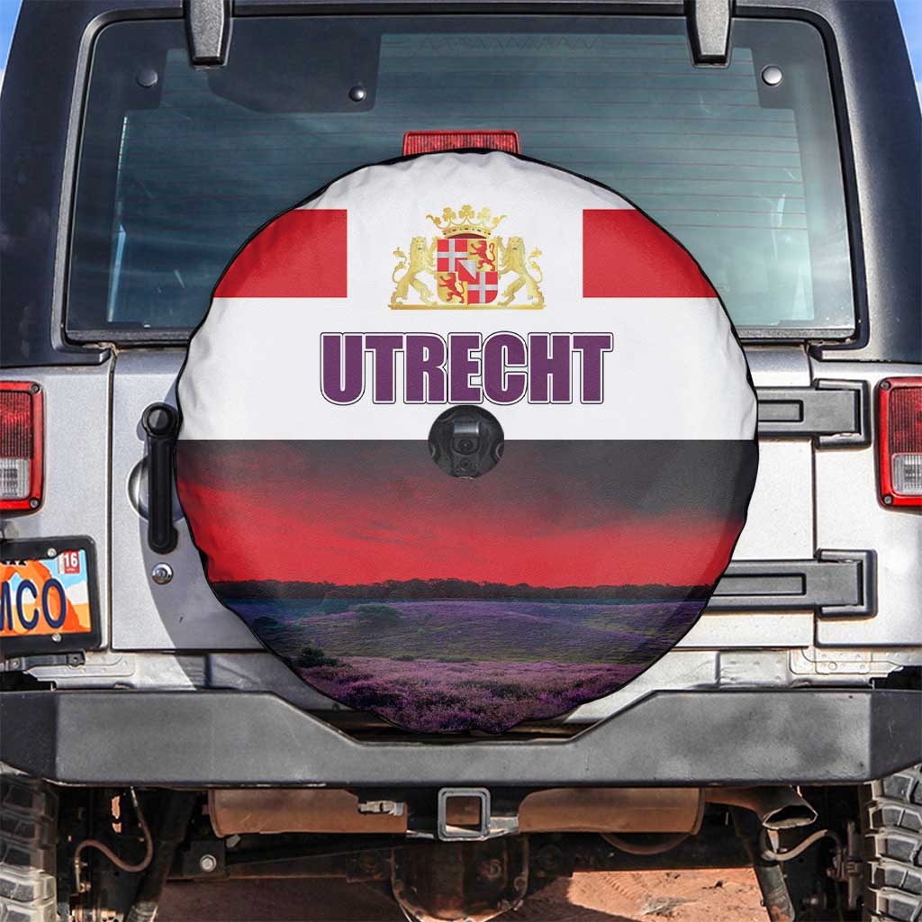 Netherlands Utrecht Province Spare Tire Cover Flag Style