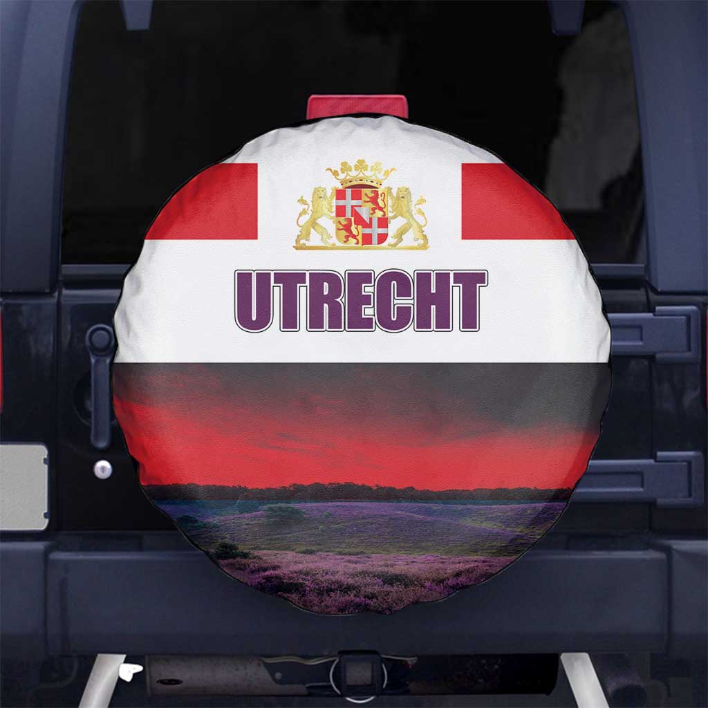 Netherlands Utrecht Province Spare Tire Cover Flag Style