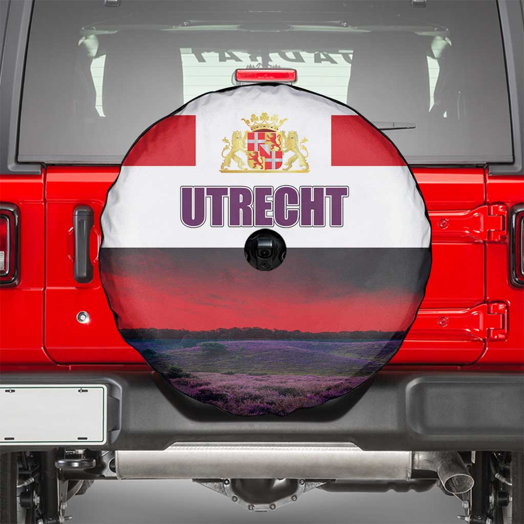 Netherlands Utrecht Province Spare Tire Cover Flag Style
