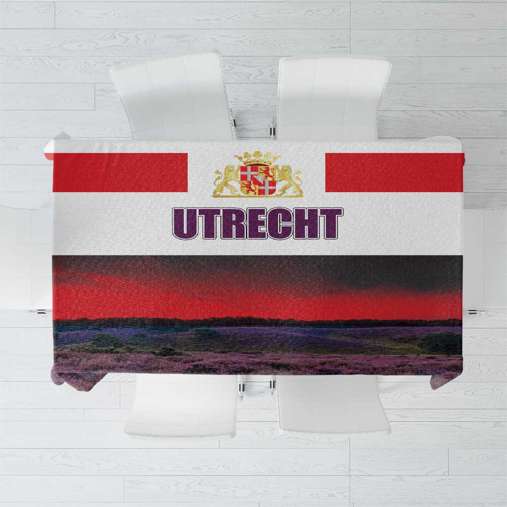 Netherlands Utrecht Province Tablecloth Flag Style